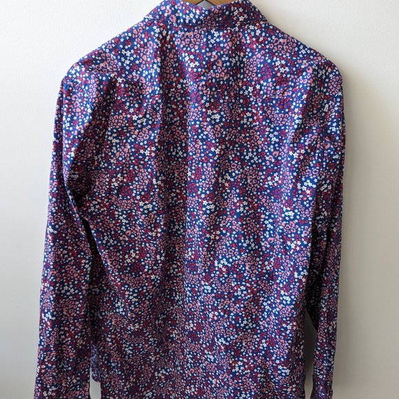 Across the Pond Button Down Shirt Size Large - Picture 2 of 2